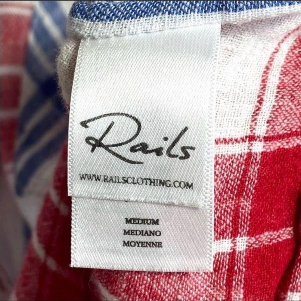 Rails Cropped Button Down - image 4